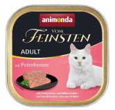 Animonda vom Feinsten Cat Adult z Sercami Indyka tacka 100g