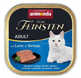 Animonda vom Feinsten Cat Adult z Łososiem i Krewetkami tacka 100g