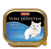 Animonda vom Feinsten Cat Adult z Łososiem i Krewetkami tacka 100g