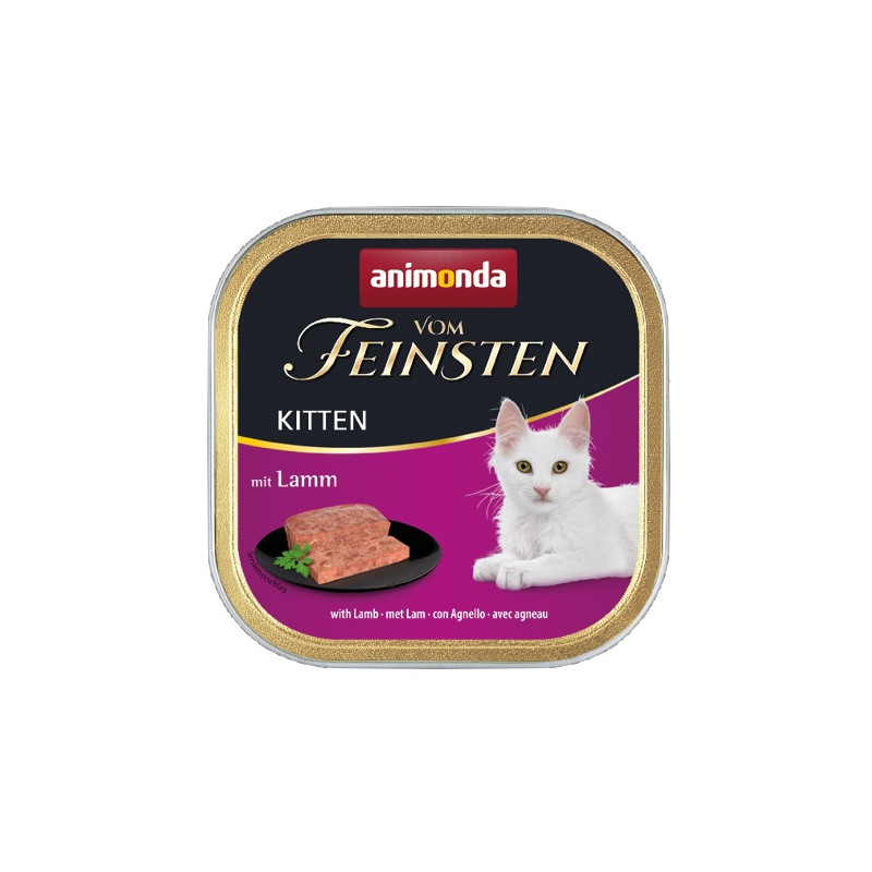 Animonda vom Feinsten Cat Kitten z Jagnięciną tacka 100g