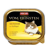 Animonda vom Feinsten Cat Senior z Drobiem tacka 100g