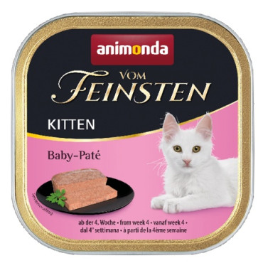 Animonda vom Feinsten Cat Kitten Baby Pate tacka 100g