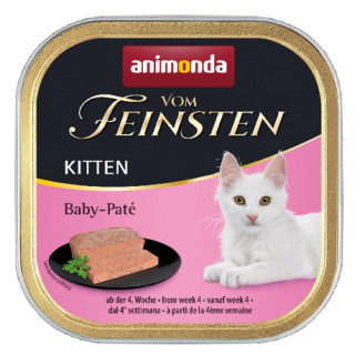 Animonda vom Feinsten Cat Kitten Baby Pate tacka 100g