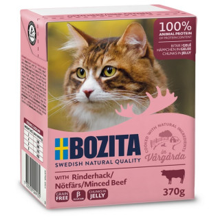 Bozita z Wołowiną kawałki w galaretce kartonik 370g