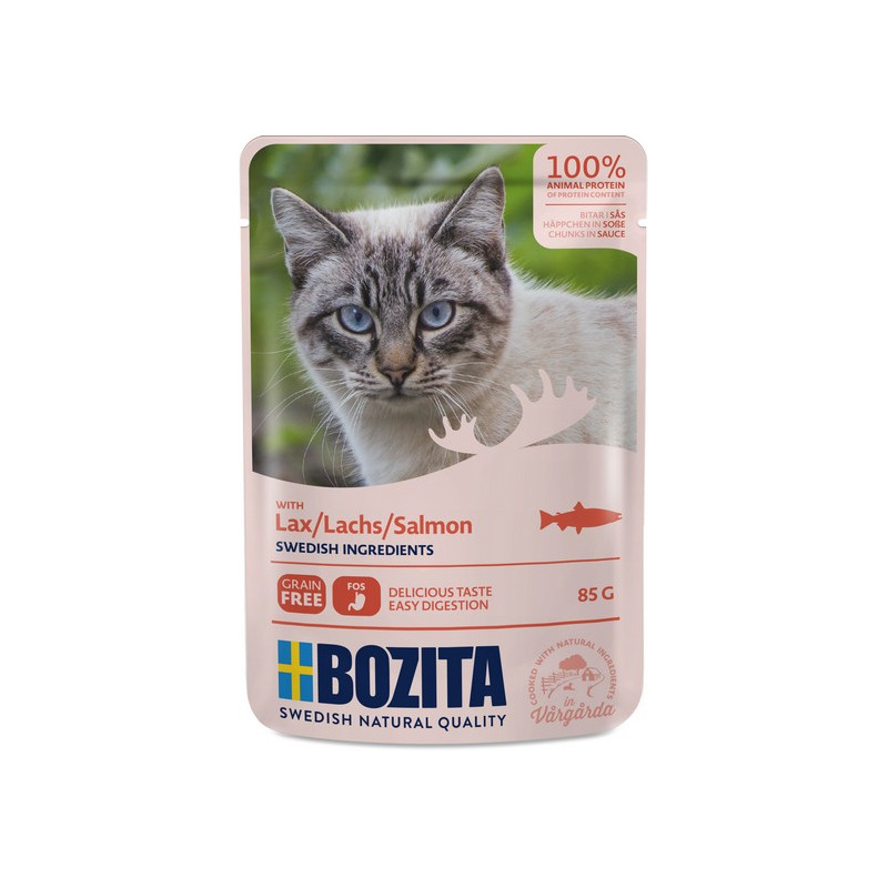 Bozita Cat Łosoś w sosie saszetka 85g