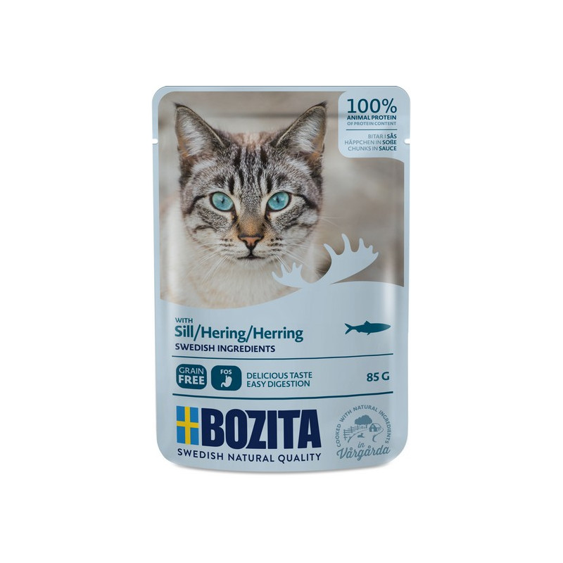 Bozita Cat Śledź w sosie saszetka 85g