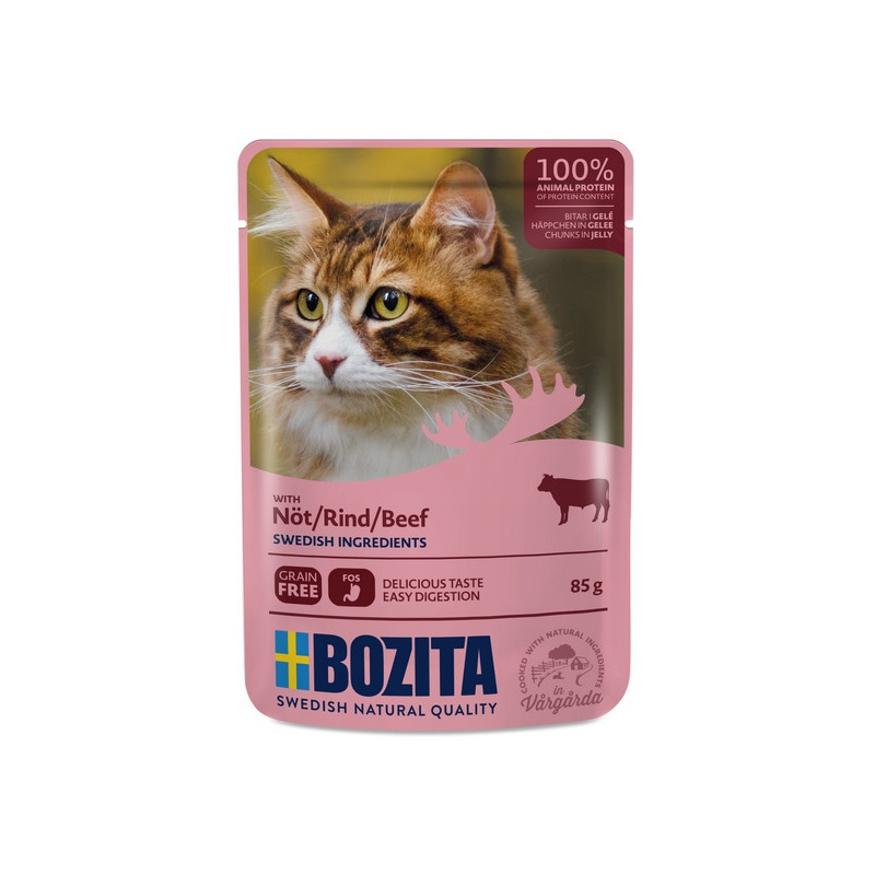 Bozita Cat Wołowina w galaretce saszetka 85g