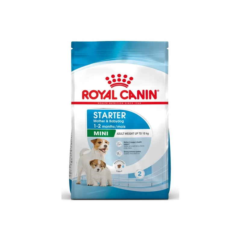 Royal Canin Mini Starter Mother&Babydog karma sucha dla szczeniąt do 2 miesiąca i suk karmiących ras małych 8kg