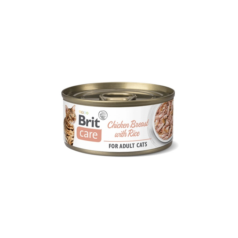 Brit Care Cat Chicken Breast & Rice puszka 70g