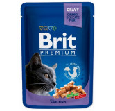 Brit Premium Cat Adult COD Fish Dorsz saszetka 100g