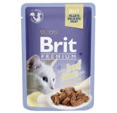 Brit Premium Cat Fillets with Beef galaretka saszetka 85g