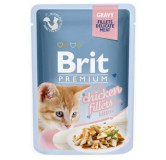 Brit Premium Cat Kitten Fillets with Chicken saszetka 85g