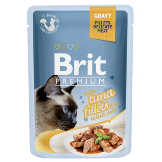 Brit Premium Cat Fillets with Tuna sos saszetka 85g