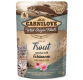 Carnilove Cat Trout & Echinacea - pstrąg i Echinacea saszetka 85g