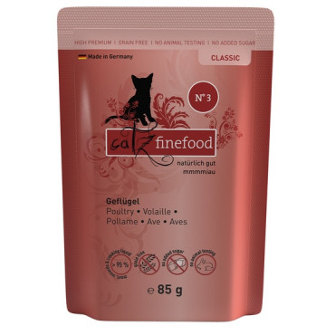 Catz Finefood Classic N.03 Drób saszetka 85g