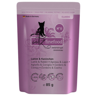 Catz Finefood Classic N.11 Jagnięcina i Królik saszetka 85g