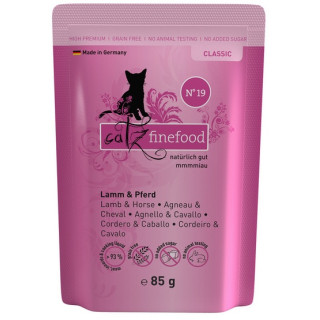 Catz Finefood Classic N.19 Jagnięcina i Konina saszetka 85g