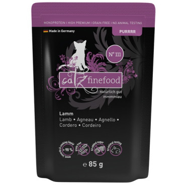 Catz Finefood Purrrr N.111 Jagnięcina saszetka 85g