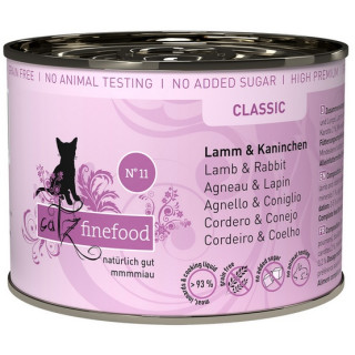 Catz Finefood Classic N.11 Jagnięcina i Królik puszka 200g