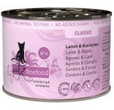 Catz Finefood Classic N.11 Jagnięcina i Królik puszka 200g