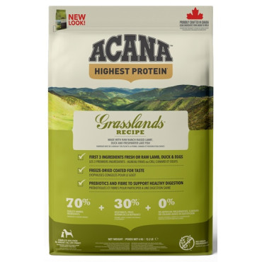 Acana Highest Protein Grasslands Dog 6kg