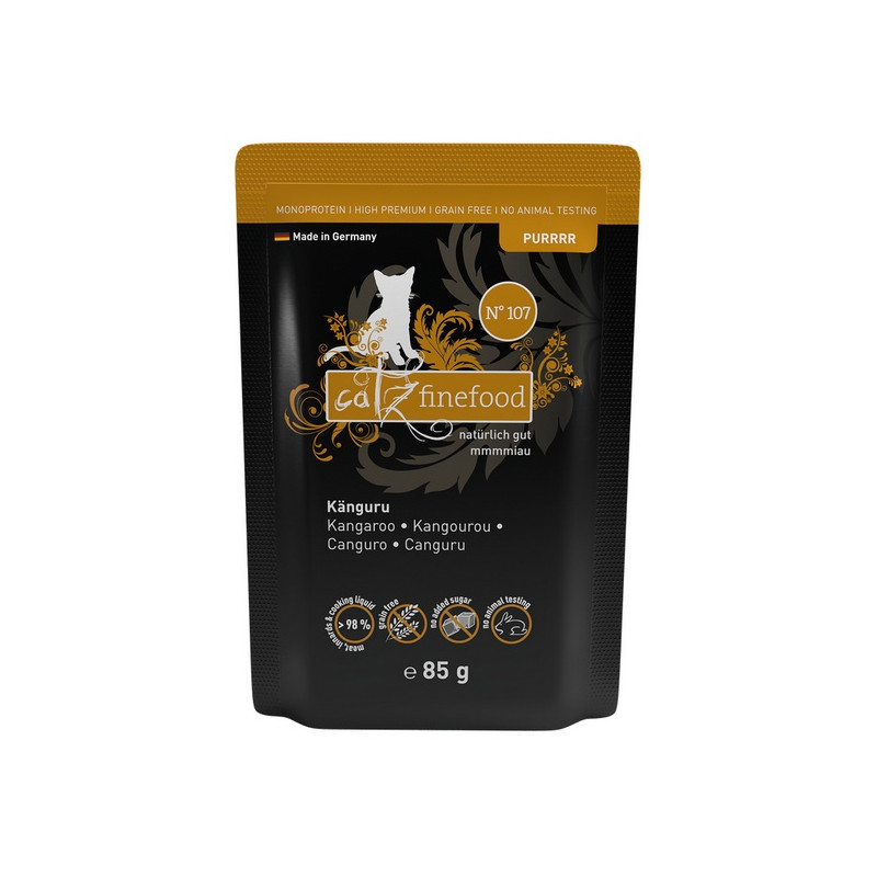 Catz Finefood Purrrr N.107 Kangur saszetka 85g