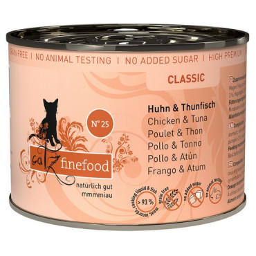 Catz Finefood Classic N.25 Kurczak i Tuńczyk puszka 200g