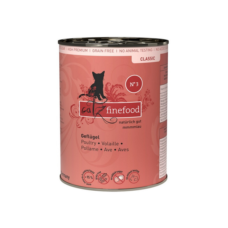 Catz Finefood Classic N.03 Drób puszka 400g