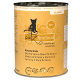 Catz Finefood Classic N.07 Wołowina i cielęcina puszka 400g