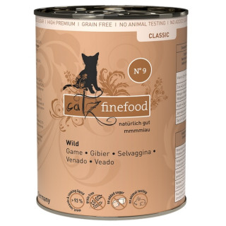 Catz Finefood Classic N.09 Dziczyzna puszka 400g