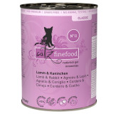 Catz Finefood Classic N.11 Jagnięcina i Królik puszka 400g