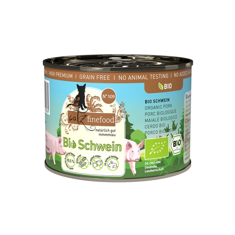 Catz Finefood Bio N.509 Wieprzowina puszka 200g