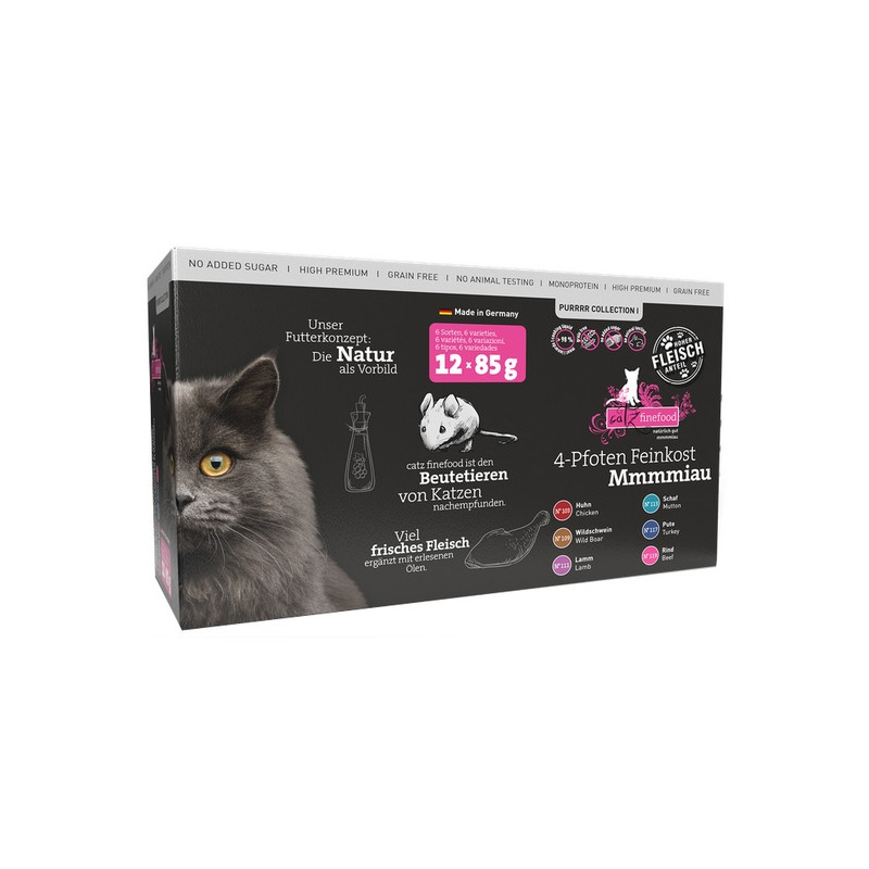 Catz Finefood Purrrr Collection I saszetki multipack 12x85g