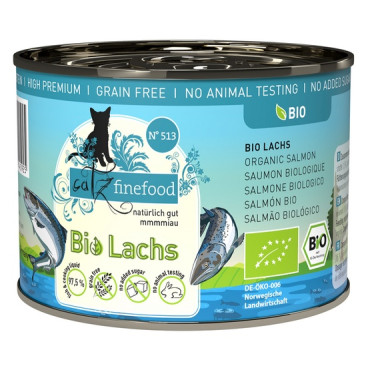 Catz Finefood Bio N.513 Łosoś puszka 200g