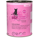 Catz Finefood Classic N.19 Jagnięcina i Konina puszka 400g