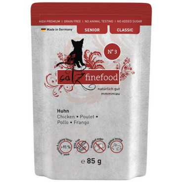 Catz Finefood Classic Senior N.03 Kurczak saszetka 85g