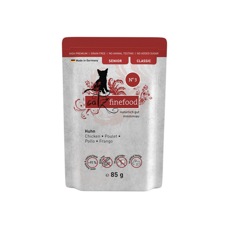 Catz Finefood Classic Senior N.03 Kurczak saszetka 85g