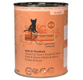 Catz Finefood Classic N.25 Kurczak i Tuńczyk puszka 400g