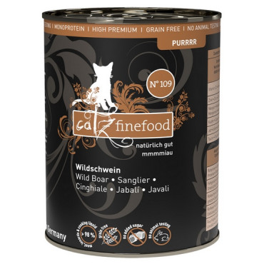 Catz Finefood Purrrr N.109 Dzik puszka 400g