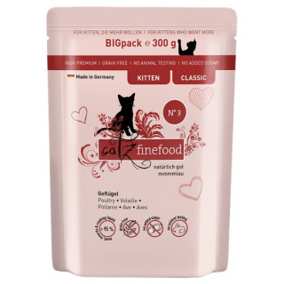 Catz Finefood Classic Kitten N.03 Drób saszetka 300g