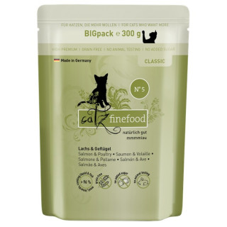 Catz Finefood Classic N.05 Łosoś i drób saszetka 300g