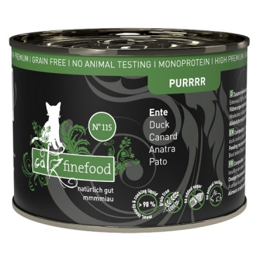 Catz Finefood Purrrr N.115 Kaczka puszka 200g