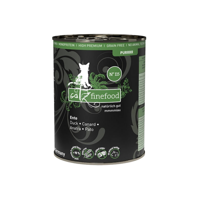 Catz Finefood Purrrr N.115 Kaczka puszka 400g