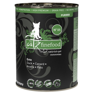 Catz Finefood Purrrr N.115 Kaczka puszka 400g