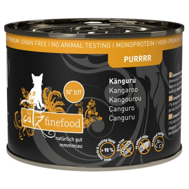 Catz Finefood Purrrr N.107 Kangur puszka 200g