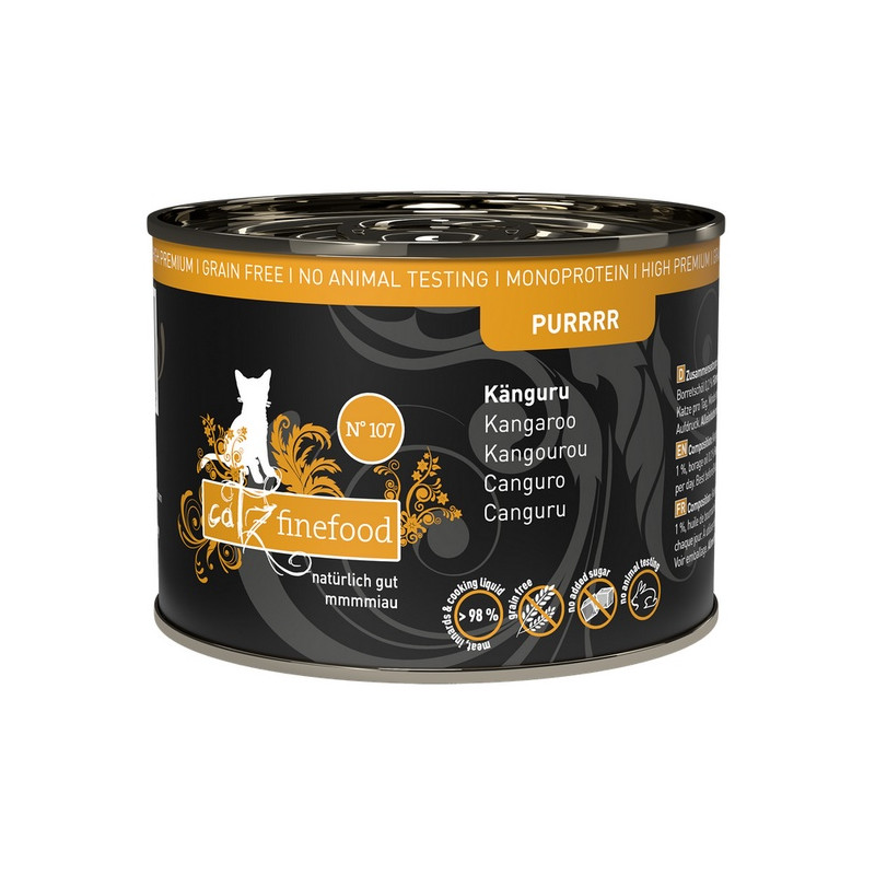 Catz Finefood Purrrr N.107 Kangur puszka 200g