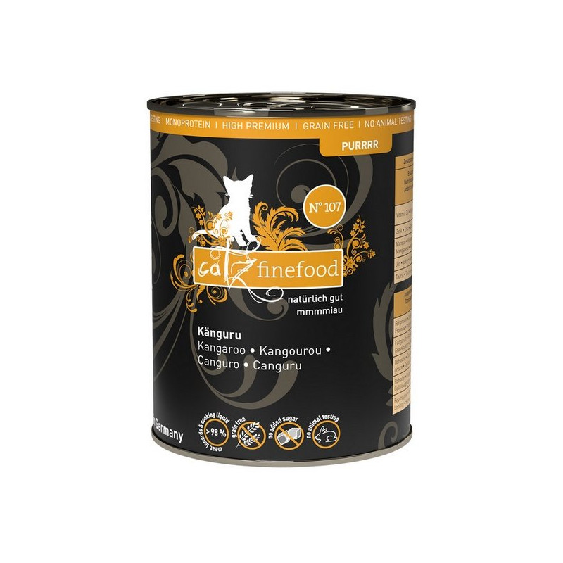 Catz Finefood Purrrr N.107 Kangur puszka 400g