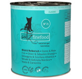 Catz Finefood Classic N.21 Dziczyzna i Karmazyn puszka 800g