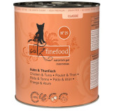 Catz Finefood Classic N.25 Kurczak i Tuńczyk puszka 800g