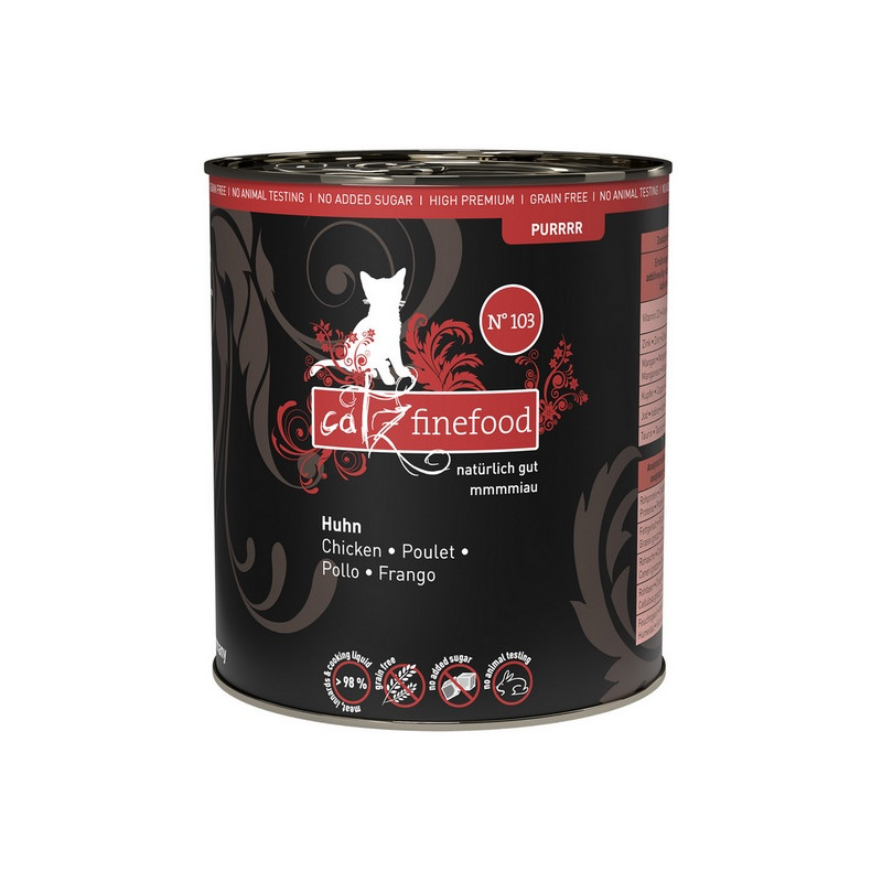 Catz Finefood Purrrr N.103 Drób puszka 800g